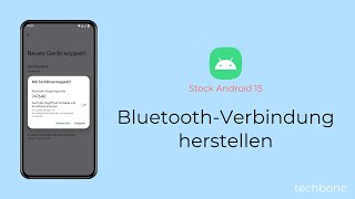 BluetoothVerbindung herstellen Android 15 [upl. by Elleron]