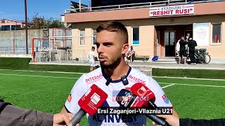 Ersi Zaganjori Vllaznia U21 3 golat ndaj Dinamos U21mesazh për teknikun Brdariç në ekipin e parë [upl. by Jania]