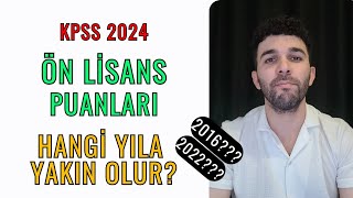 KPSS 2024 PUANLARI HANGİ YILA YAKIN OLUR [upl. by Nyvrem743]