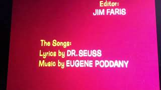 Horton Hears a Who Ending Credits 1970 [upl. by Diannne]