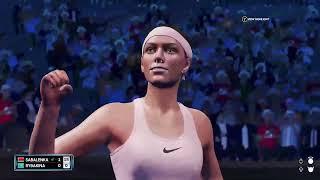 SABALENKA vs RYBAKINA LIVE  PREDICTION WTA RYDAH AO TENNIS 2 [upl. by Nosreve]