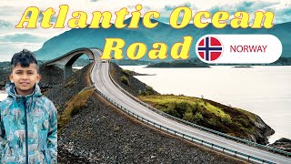 Atlantic Ocean Road  Norway Road Trip finlandmallu malayalam familyvlog vanlife [upl. by Limaj523]