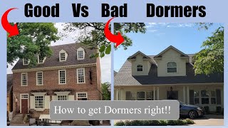 3 tricks for the best looking dormers Scale and proportion are key [upl. by Anytsirhc133]