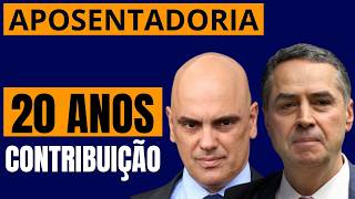 REGRAS DE APOSENTADORIA PARA VOCÊ COM 20 ANOS DE CONTRIBUIÇÃO APOSENTADORIA ESPECIAL INSS [upl. by Nylave]