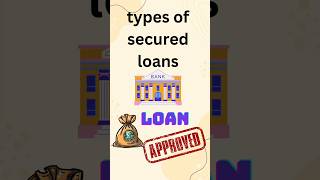 Types of loans  shortsvideo shortsfeed shortsviral shorts [upl. by Liuqnoj]