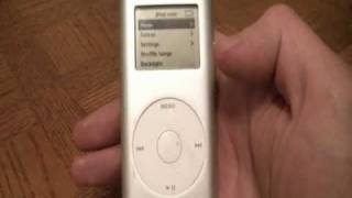 How To Fix A Frozen ipod Mini [upl. by Fransisco]