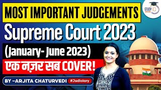 Most Important Supreme Court Judgements 2023  Important Supreme Court Judgements 2023 [upl. by Froehlich]