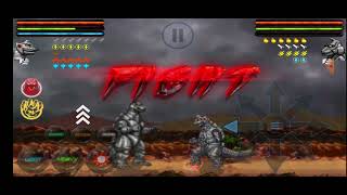 mechagodzilla showa vs mechagodzilla heisei godzilla omniverse [upl. by Dnalwor]