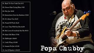 The Very Best Of Popa Chubby  Popa Chubby Greatest Hits  Popa Chubby Full Album [upl. by Jepson]