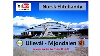 Norsk Elitebandy Herrer Ullevål  Mjøndalen Vikingskipet [upl. by Ileana]