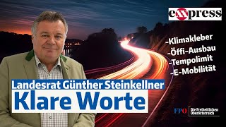 Landesrat Günther Steinkellner über die Zukunft der Mobilität in OÖ [upl. by Enilrek]