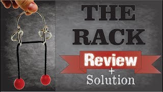 THE RACK  Review amp Solution  Puzzle Master Wire Puzzles [upl. by Shem]