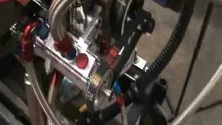 SB Chevy 302 8000 RPM Dyno Pull [upl. by Laertnom]