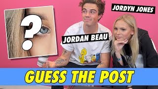 Jordyn Jones vs Jordan Beau  Guess The Post [upl. by Yewed666]