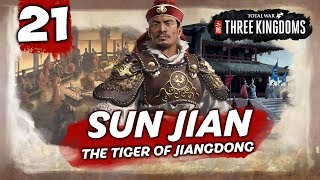 A GREAT BETRAYAL Total War Three Kingdoms  Sun Jian  Romance Campaign 21 [upl. by Leventhal451]