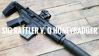 Viewer Request Sig Sauer MCX Rattler V Q Honeybadger [upl. by Hpotsirhc]