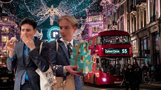 IT’S CHRISTMAS IN LONDON Visiting Hamleys and showing Fortnum amp Mason at Christmas time [upl. by Ainahpets]