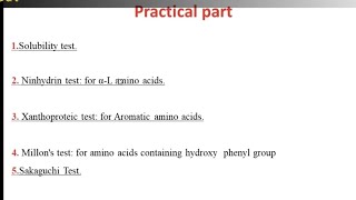 practicalDetection of Amino Acids Medical Chemistry [upl. by Jackson]