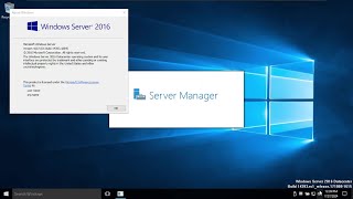 Windows Server 2016 ESD Installation [upl. by Saixela704]