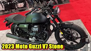 The 2023 Moto Guzzi V7 Is The Perfect Entry Level Moto Guzzi [upl. by Anilak]