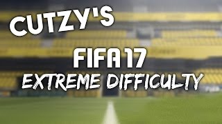 FIFA 17  Is Legendary Too Easy Try This  Cutzys Extreme Difficulty Updated 13th Jan 2017 [upl. by Bohman]