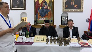 DRUGI VIDOVDANSKI SABOR SRPSKIH VITEZOVA ODRŽAN U MANASTIRU GOMIONICA 15 06 2024 [upl. by Esadnac240]