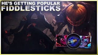 WHY IS FIDDLESTICKS BECOMING POPULAR AGAIN League of Legends [upl. by Anidan]