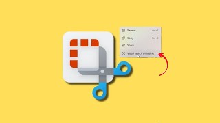Windows 11s Snipping Tool to get Bing Visual Search integration [upl. by Terrye]