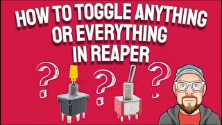 How to Toggle Everything or Anything in REAPER [upl. by Ran]