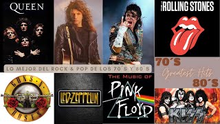 Rock amp Pop 70´s amp 80´s  Lo mejor del Rock y Pop de los 70 y 80´s  Greatest Hits [upl. by Sosna]