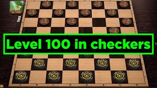 Advanced Checkers  How to Win Level 100 [upl. by Nadda945]