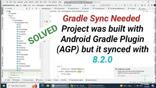 Gradle sync needed android studio [upl. by Dulcea]