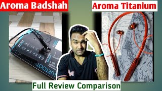 Aroma NB119 BadshahAroma NB119 Titanium Full Review Comparison Unboxing [upl. by Koby]