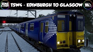 Train Sim World 4  Edinburgh To Glasgow  Full Line Runs And Free Roam Fun [upl. by Eanram932]