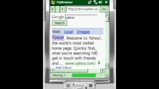 Mozilla on Windows Mobile 61 [upl. by Bagger878]