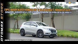 Modifikasi Honda HRV Minimalis Simple Proper amp Elegan Ala Budget Mahasiswa  otomax store [upl. by Sacul]