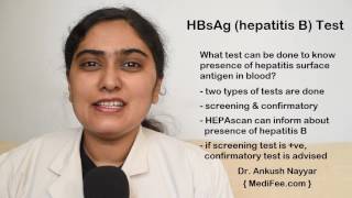 HBsAg Hepatitis B Surface Antigen Blood Test [upl. by Eirrot]