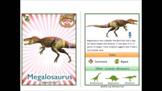 Dinosaur Train collectors cards with real images and sounds [upl. by Wichman608]