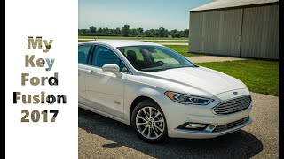 MyKey Ford Fusion 2017 [upl. by Jacenta145]