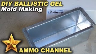 DIY Home made mold for ballistic gel [upl. by Evvie]