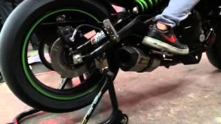 TransLogic QuickShifter in ER6n by RS SuperBike [upl. by Anitak]