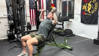 High Incline DB Press [upl. by Grae]