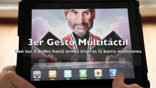 Cómo Activar Gestos Multitáctiles en iPad [upl. by Dilahk]