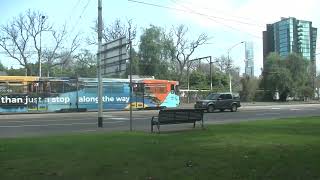 AW Albury Wodonga tourism tram B2 2062 Wellington Parade [upl. by Ricard164]