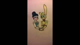 FNAF Shipping Springtrap x Ballora Part 1 [upl. by Alban]