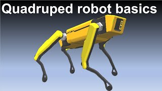 Quadruped Robot Basics [upl. by Munro]