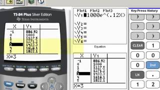 calculate continuously compounded interest and radioactive decay [upl. by Analaj]