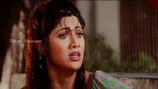 Goons trying to Abduct Shilpa Shetty  Sahasa Veerudu Sagara Kanya Scenes  Venkatesh [upl. by Nyrol]