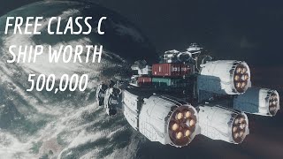 Starfield Free Massive Class C Ship Worth 500000 [upl. by Boykins550]