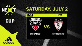 U16 MLS NEXT Cup Atlanta United vs Baltimore Armour Academy  June 25 2022  FULL GAME [upl. by Silverman]